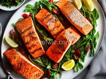 Moroccan Grilled Salmon