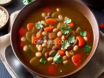 Moroccan Harira (Bean Soup)