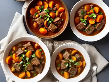 Moroccan Lamb Stew with Apricots