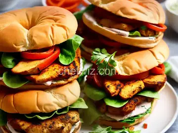 Moroccan-Style Chicken Sandwich
