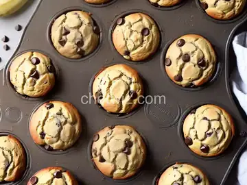 Most Requested Banana Chocolate Chip Muffins