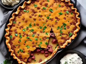 Mother Gahagan's Canned Corned Beef Hash Pie