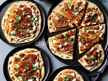Msakhan (Palestinian Flatbreads With Onion, Sumac, and Spiced Roast Chicken)