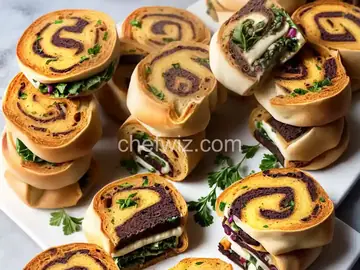 Muffuletta Pinwheels