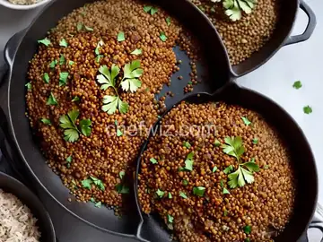 Mujadara (Lentils and Rice with Caramelized Onions)