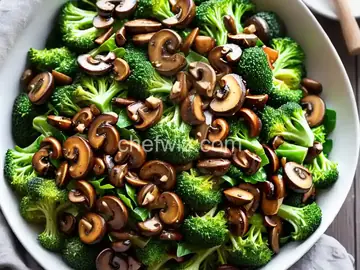 Mushroom Broccoli Salad