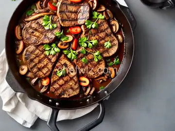 Mushroom Cubed Steak