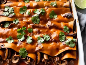 Mushroom Enchiladas