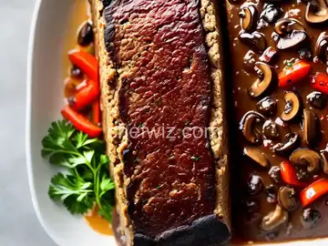 Mushroom in the Middle Meatloaf