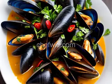 Mussels with Garlic Butter