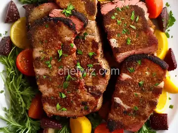 Mustard Crusted Rack of Lamb