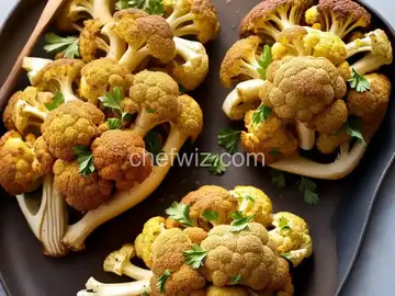 Mustard-Parmesan Whole Roasted Cauliflower