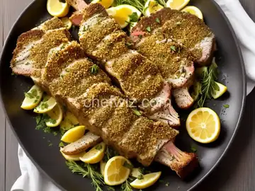 Mustard and Herb Crusted Rack of Lamb Recipe