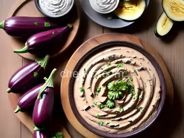 Mutabbal (Eggplant-Tahini Dip)