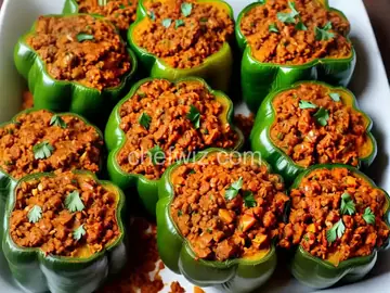 My Favorite Stuffed Green Peppers