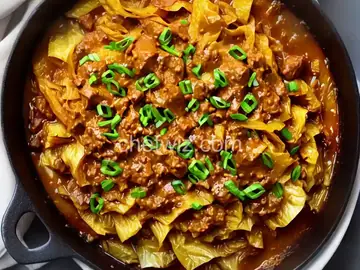My Grandma's Braised Cabbage