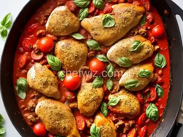 My Italian Inspired Chicken, Tomato & Pappardelli ?