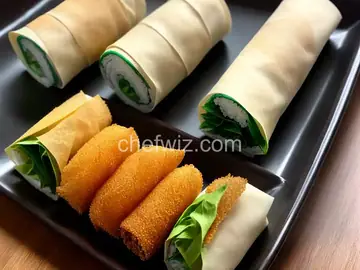 My Original Hand Rolls with Crispy Crunchy Tenkasu