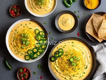 Nacho Cheese Sauce with Jalapeno