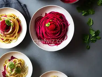 Nadiya Hussain's Blender Beetroot Pasta