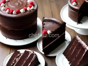 Naked Chocolate Cake