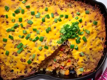 Nana's Green Chile Make-Ahead Breakfast Casserole