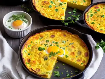 Nan's Potato and Egg Frittata
