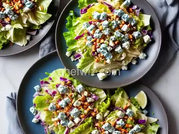 Napa Cabbage Salad with Blue Cheese