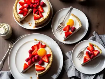 Nate's Healthy Breakfast Cheesecake
