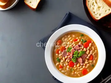 Navy Bean Soup with Ham