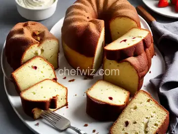 Neapolitan Bundt Cake