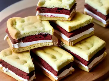 Neapolitan Ice Cream Sandwiches