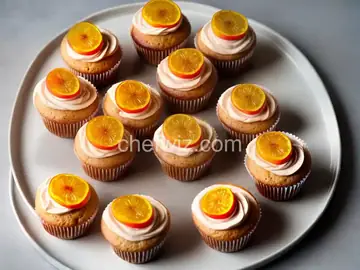 Nectarine Cupcakes