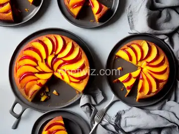 Nectarine Upside-Down Cake