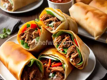 Neely's BBQ Pulled Pork Egg Rolls