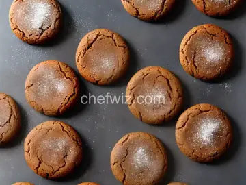 New England Molasses Gingerbread Cookies