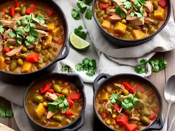 New Mexican Green Chile Chicken Stew