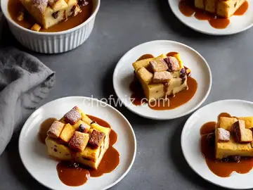 New Orleans Style Bread Pudding with Whiskey Sauce