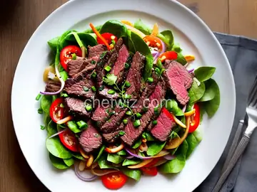 Nigel Slater's Grilled Beef Vietnamese Salad Recipe