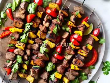 Nigerian Beef Suya (Spiced Grilled Skewers) Recipe