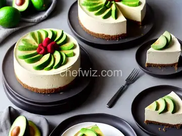 No-Bake Avocado Cheesecake