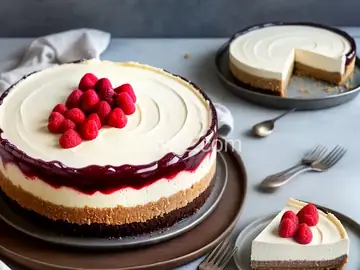 No-Bake Cheesecake with Gelatin