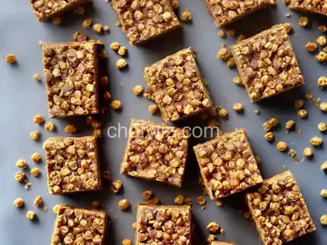 No-Bake Crispy Corn Flake Chocolate Peanut Butter Bars Recipe
