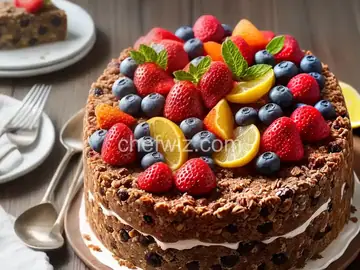 No Bake Fruitcake