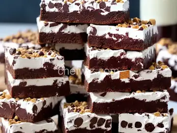 No-Bake Rocky Road Bars