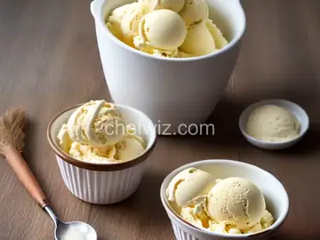 No-Churn Vanilla Ice Cream