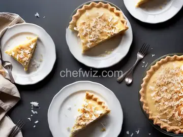 No Crust Coconut Pie