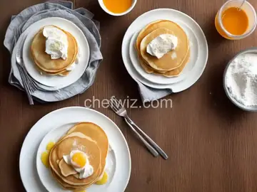 No Egg Pancakes with Bisquick