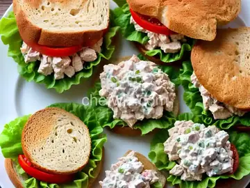 No-Mayo Chicken Salad Sandwiches