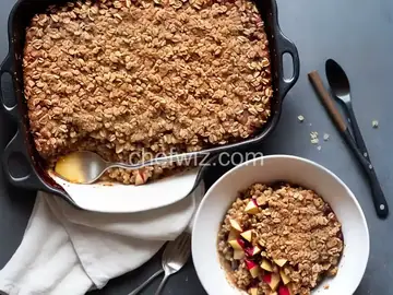 No-Oat Apple Crisp